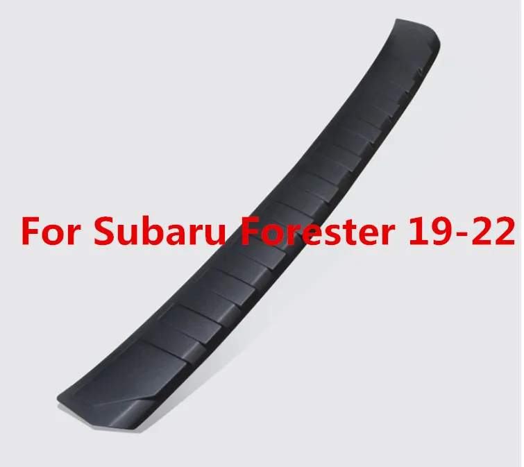 Resin Trunk Trim Guard Plate Rear Bumper Protector Tail Strips Cover