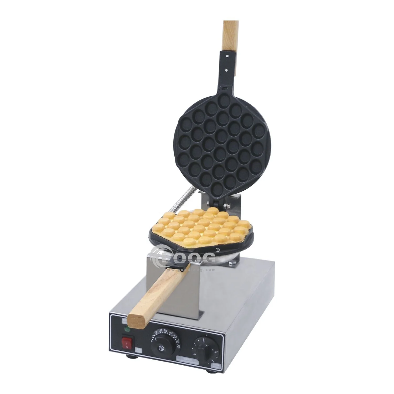 Goodloog Industrial Waflera Machine Non Stick Hong Kong Bubble Egg Waffle  Maker Commercial