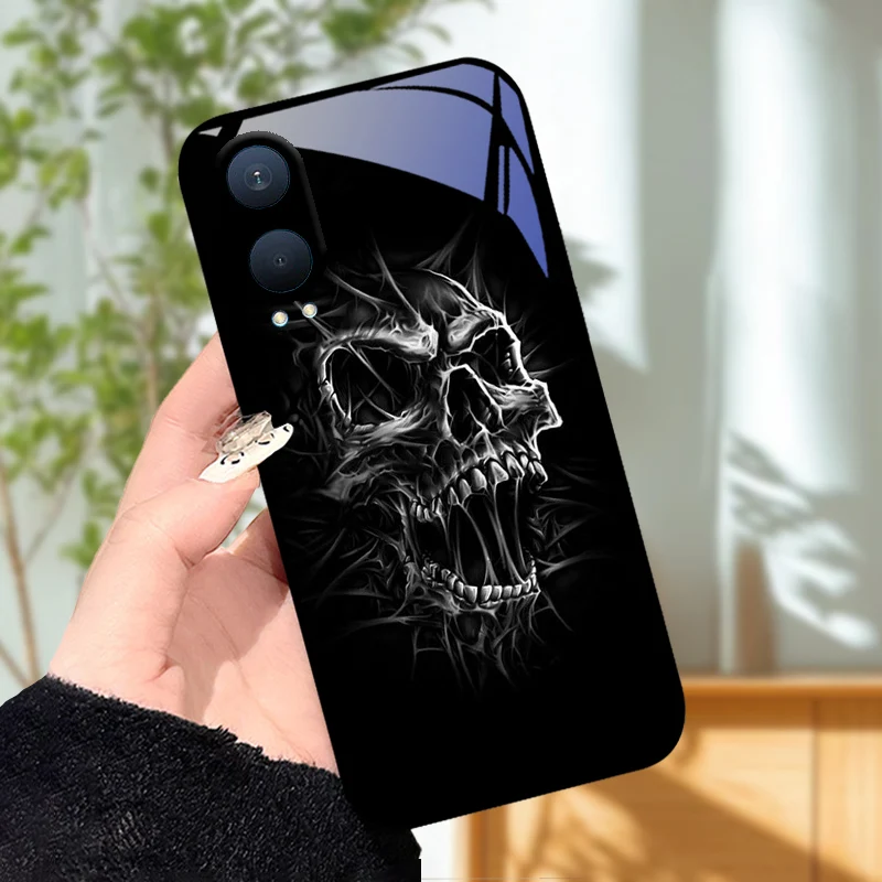 Enhanced Tempered Glass Phone Case for OnePlus Nord CE Series