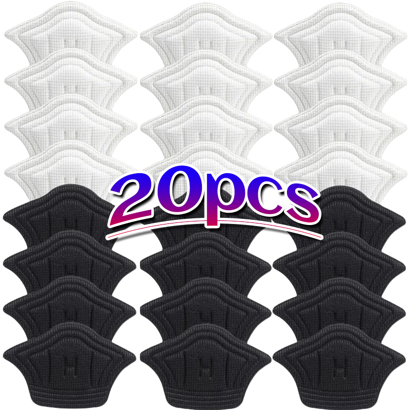 2/20pcs Insoles Patch Heel Pads for Sport Shoe Adjustable Size Feet Pad Pain Relief Cushion Insert Insole Heel Protector Sticker