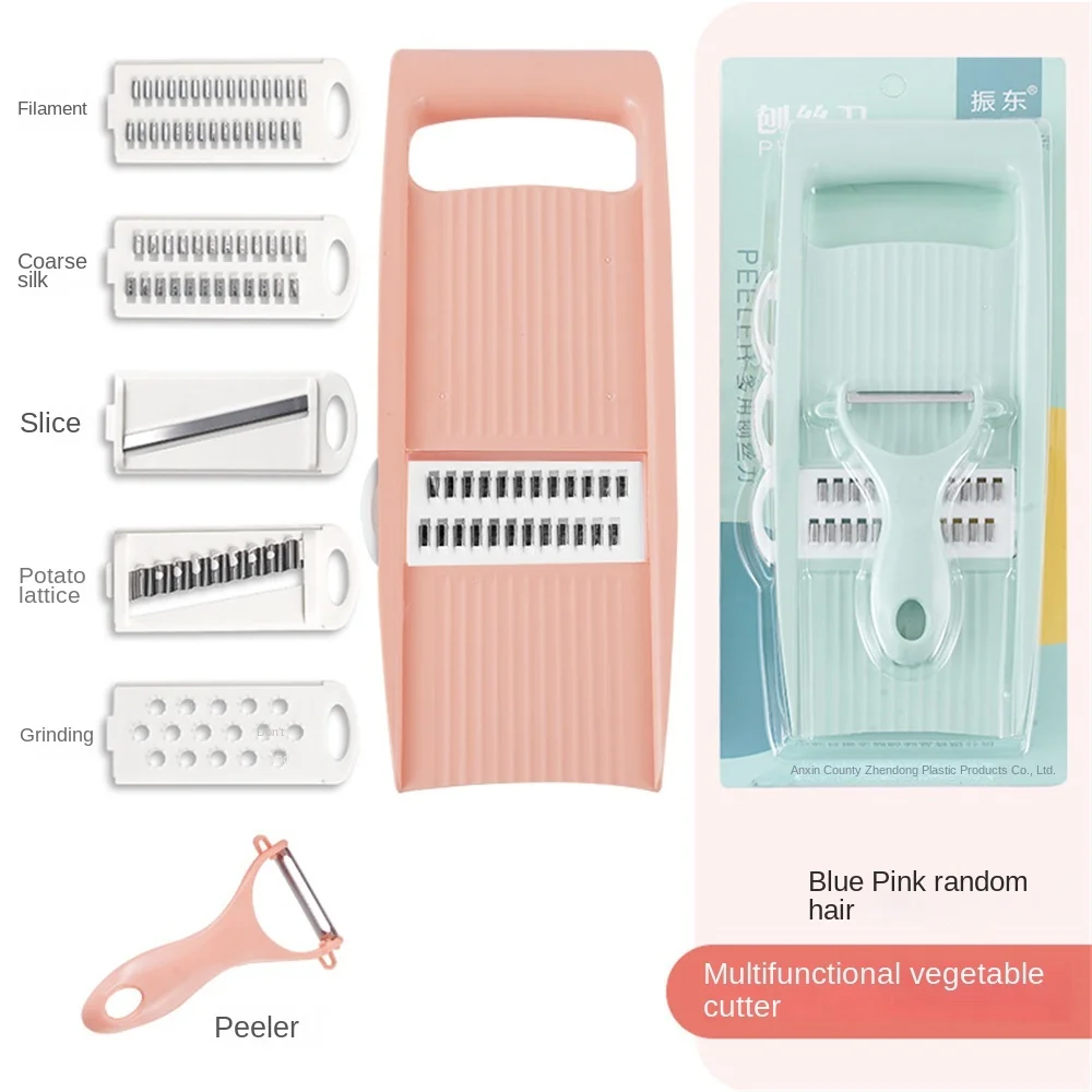 Description Picture 6 of itemIn 1 Grater Vegetables Cutter Carrot Korean Cabbage Manual Mandoline Slicer Fruit Potato Peeler Carrot Grater Kitchen Gadgets