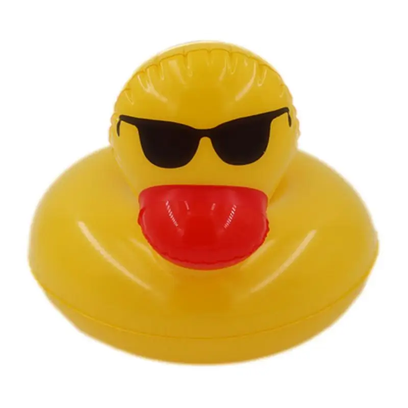 

Inflatable Swimming Cup Holder Duckling Drink Holder Swimming Pool Float Bathing Pool Toy Party Decoration Bar Coasters