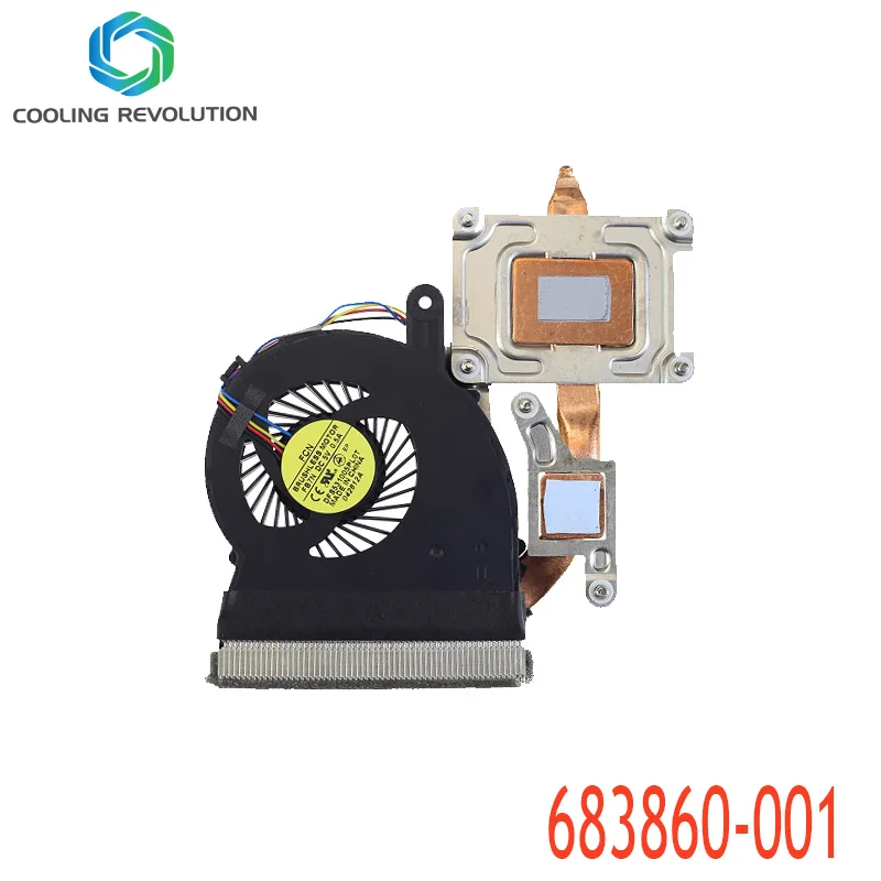 Кулер для охлаждения процессора ноутбука HP Probook 4340S 4341S 683860-001 (art.: 7830ecd99) - 7830ecd99