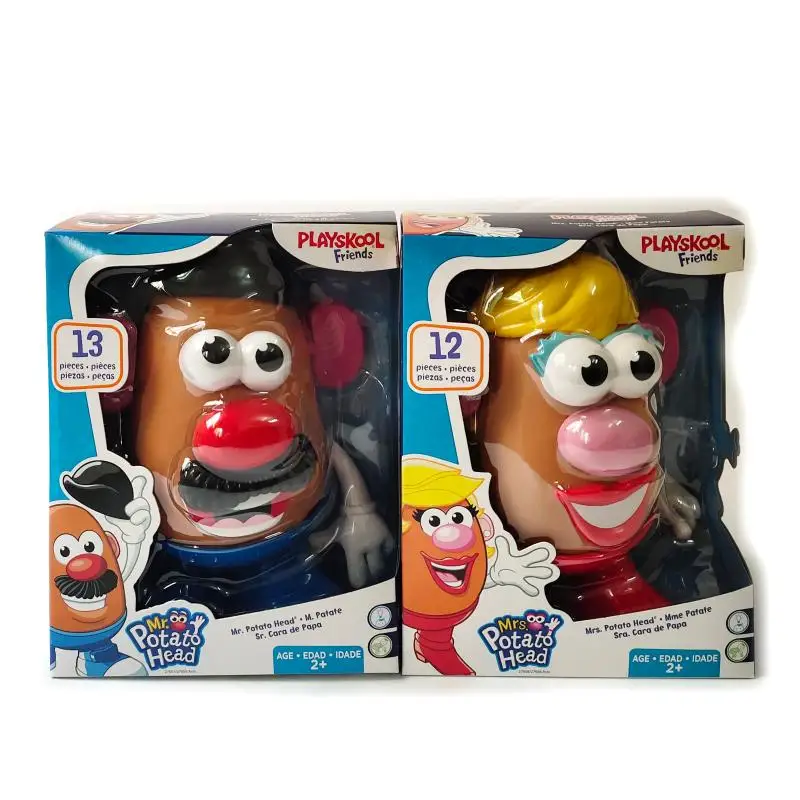 

New Mr. Potato Head Playskool Egg Head Toy Fun Assembled Gift Figure Collection Hobby Mrs Potatoes The Joker Surprise Gifts Doll