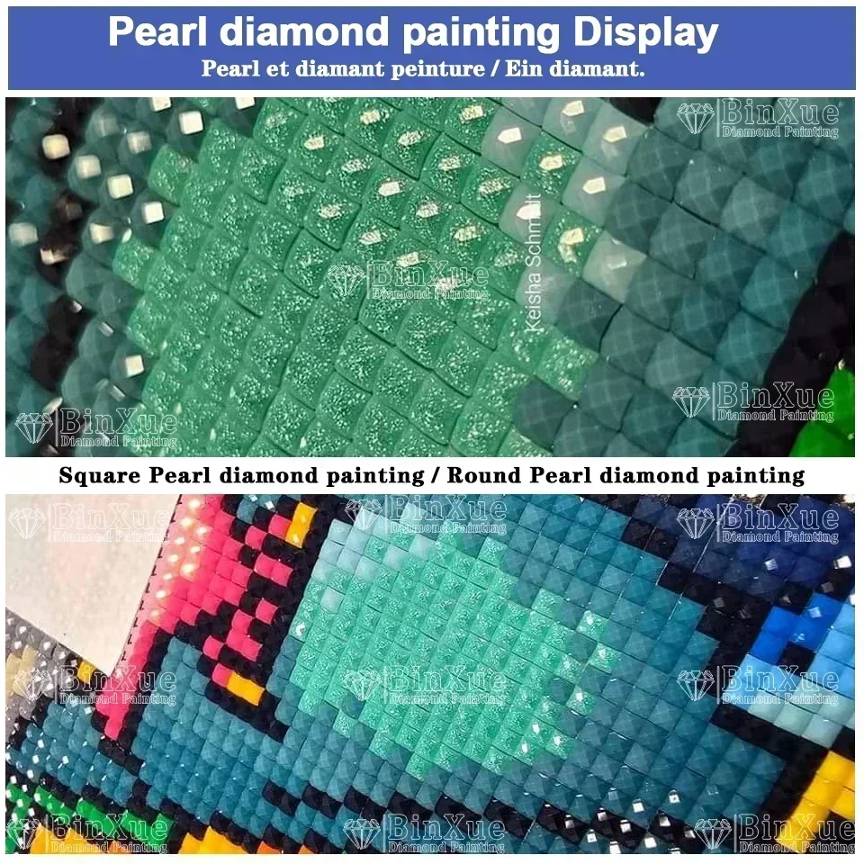 DIY Diamond Painting Kit, Jedi Diamond Art, Full Square / Round