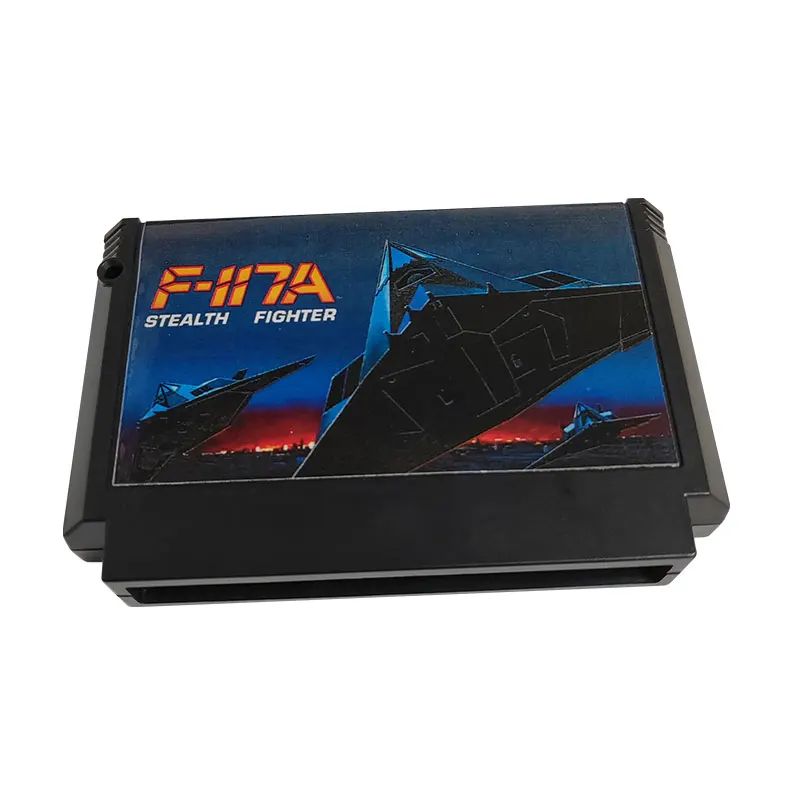 Фото F-117A stelth figther Видеоигра для 60 контактов 8 бит FC игровой картридж №4