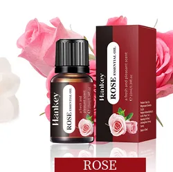 Assorted 20 - Flavor Essential Oil Collection for Aromatherapy and Home Fragrance (Rose)
