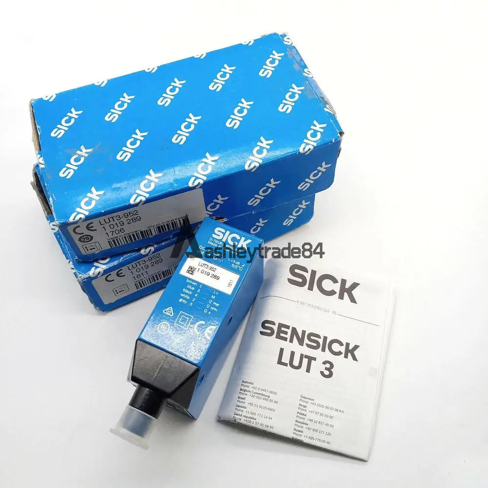 

1PCS SICK LUT3-952 Fluorescent Sign Sensor 1019289 New
