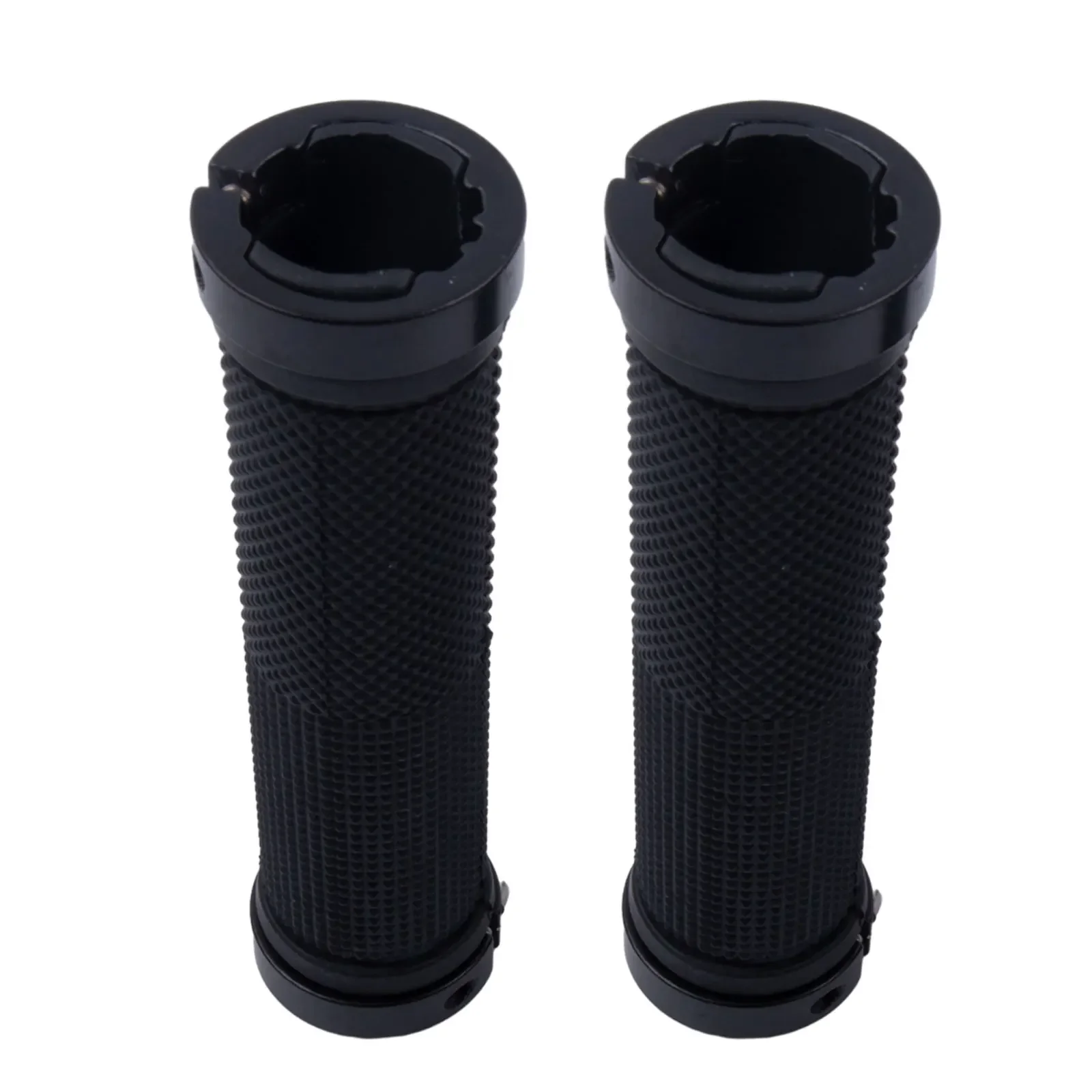 Lockout Grips Bicycle Grip Black/red/yellow Non-slip Handle Set Plastic 1 Pair 13*3.3*6.6cm bicycle handlebar grips bike handlebar grips bike handle grips
