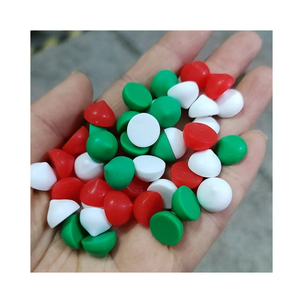 Resin Chocolate Chips Flat Back Ice cream Chocolate 12mm Craft Decoration Miniature Resin Food For Scrapbook Phone Decor 6