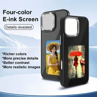 Smart NFC E-Ink Screen Phone Case For iPhone 17 16 15 14 13Pro Max 16/17 Plus Display Shockproof Protective Cover Photo Custom 2