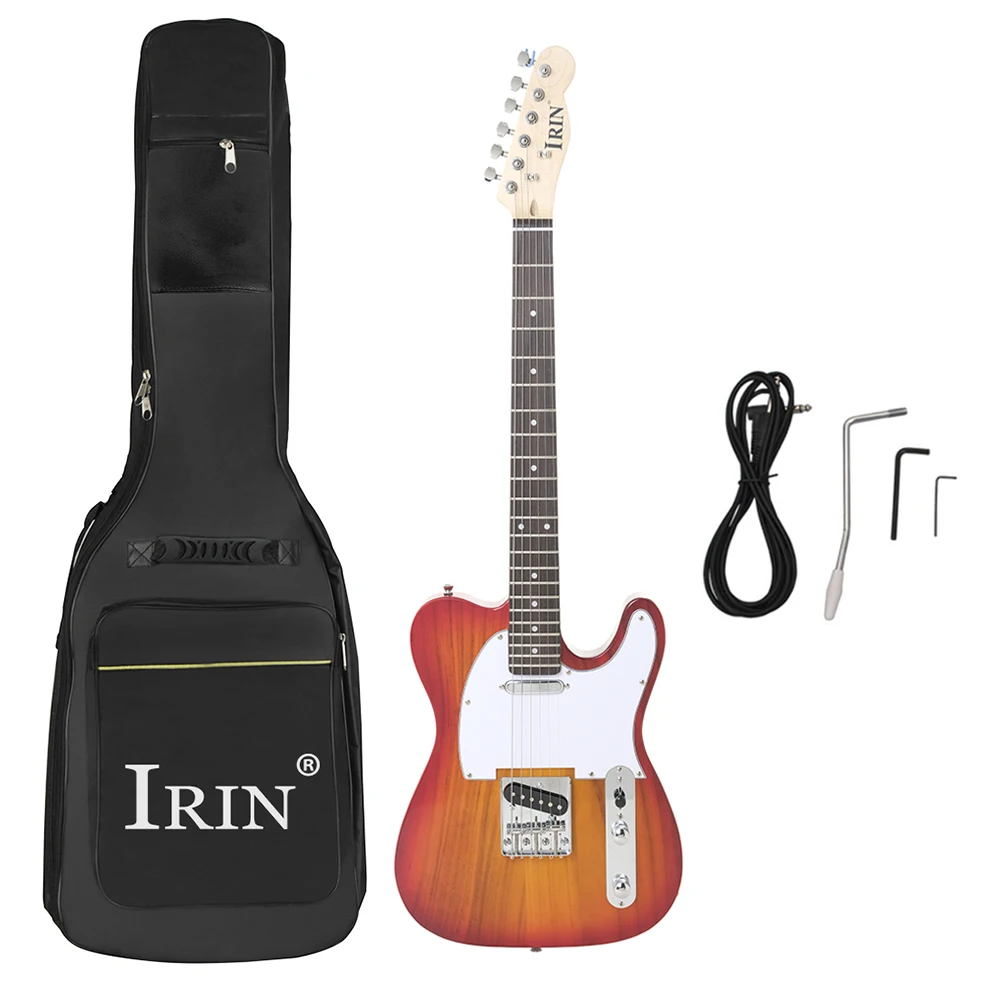 

IRIN 6 Strings LT Electric Guitar 39 Inch 22 Frets Maple Body Neck Electric Guitarra With Necessary Guitar Parts & Accessories