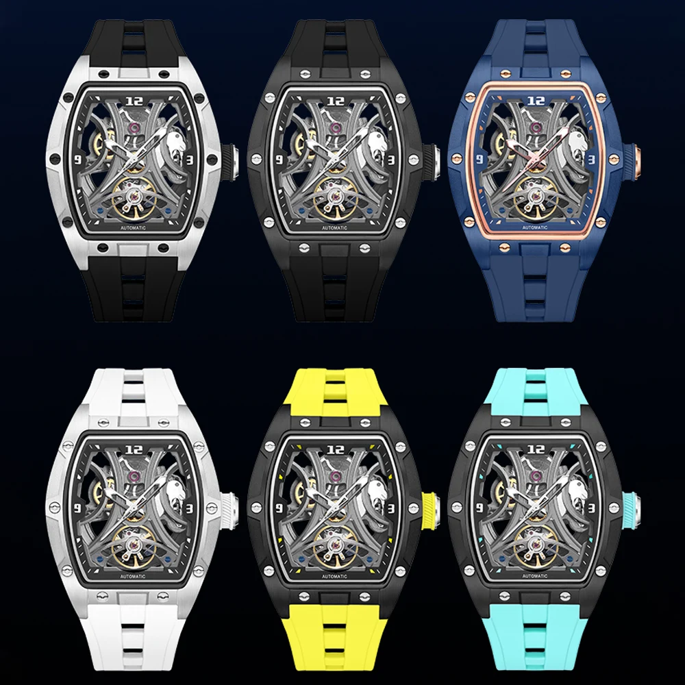 MEGIR 2026 New Men Automatic Mechanical Watches Men Luxury Brand Movemen Stainless Steel Waterproof Watch Relogio - 3