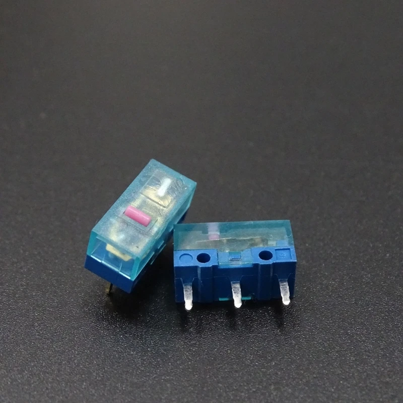 

DN59 4 шт. для мыши HUANO, микропереключатель 0,74N, 3 контакта (80 м щелчков), набор микропереключателей для мыши, розовая 3