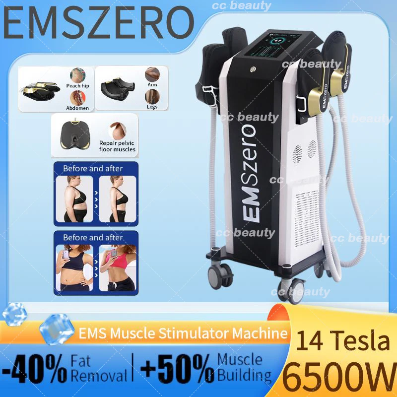 

Emsone neo 14Tesla Nova Emszero Body Slimming Machine HI-EMT Electromagnetic Fat Removal Muscle Sculpt Gainer For Salon