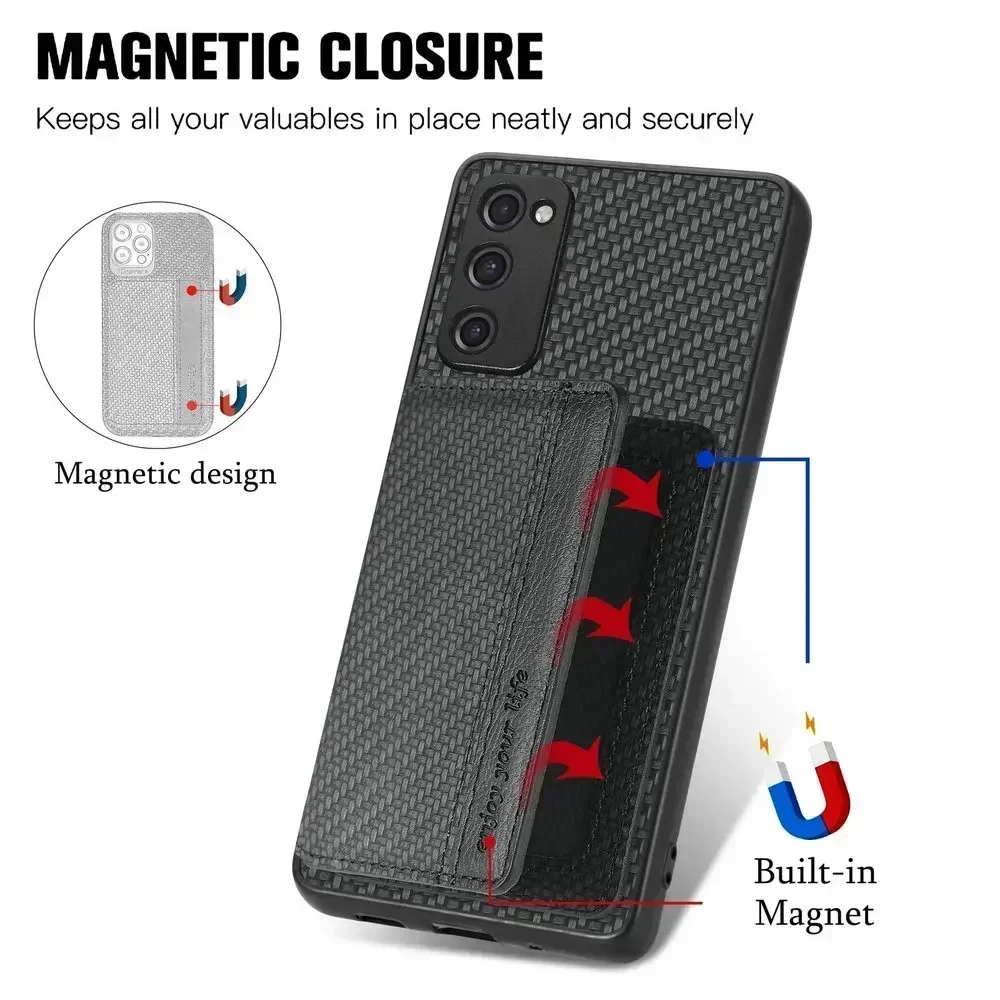 Premium Anti-Theft Flip Wallet Case