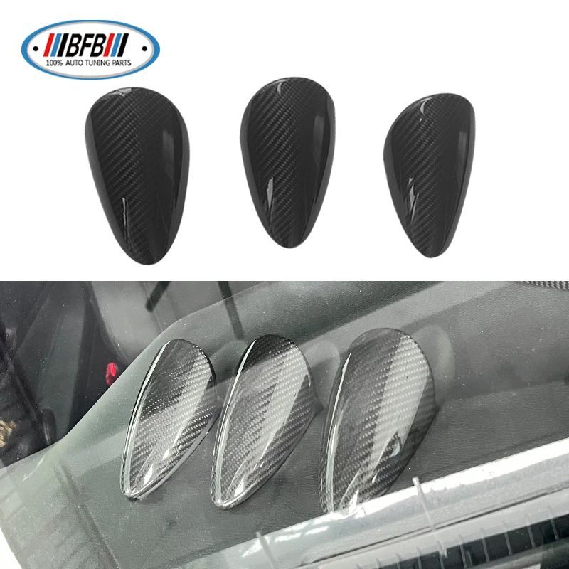 

3pcs Dry Carbon Interior Dashboard Upper Panel Trim Cover for Nissan Fairlady Z 400Z RZ34 2022up