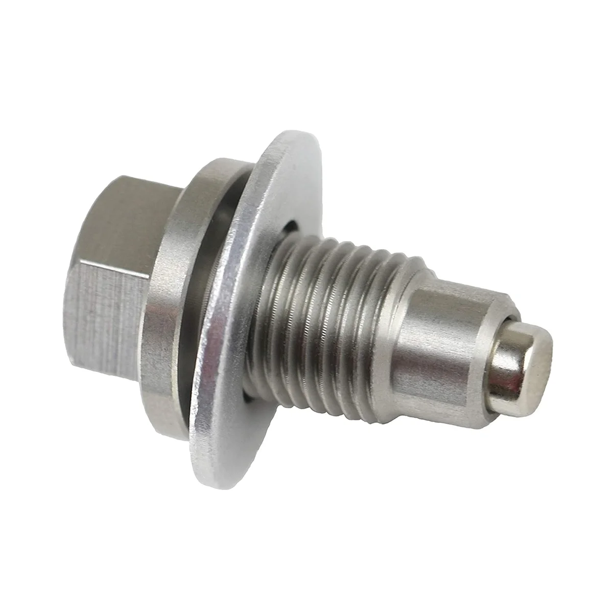 

M12X1.25MM Magnetic Oil Drain Plug, Stainless Steel Oil Drain Plug with Washer Replacement Accessories