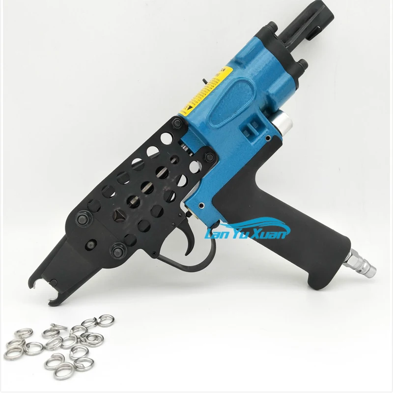 

SC7C 3/4'' Pneumatic C Hog ring Nailer for Wire Cage Car Seat Spring Mattress