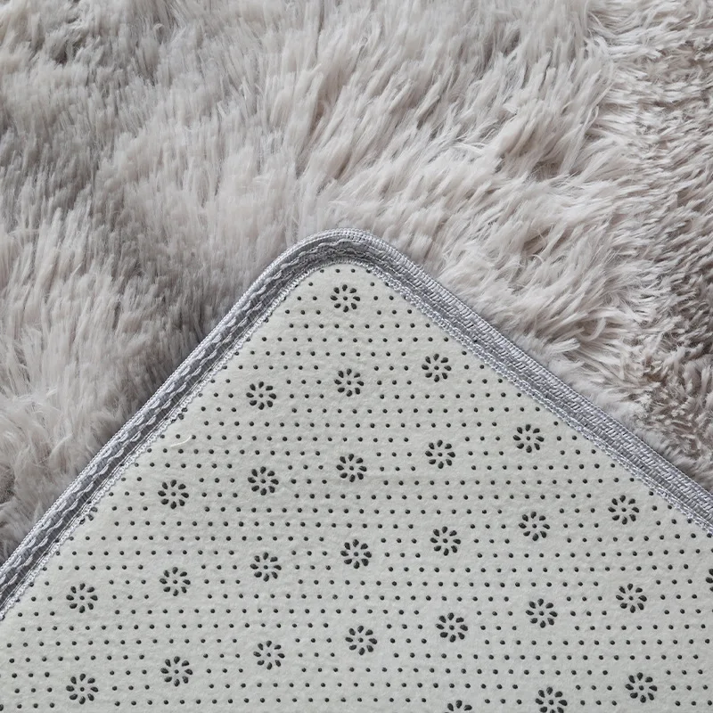 Long Plush Carpet For Living Room Modern Sofa Mat Fluffy Children Bedroom Bedside Rugs Gray Balcony Kids Crawling Cushion Beige 5
