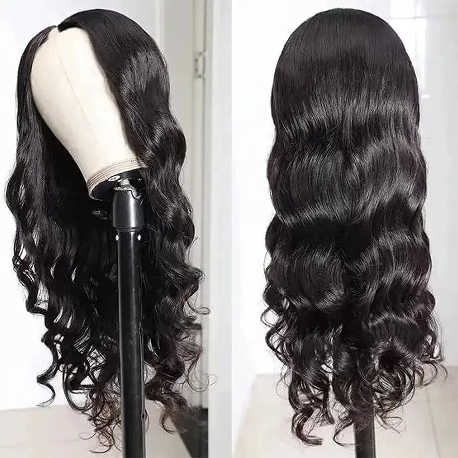 Body Wave Human Hair Wigs Human Hair Ready To Wear V part Wig V Part Brazilian Wigs On Sale Body Wave Wig