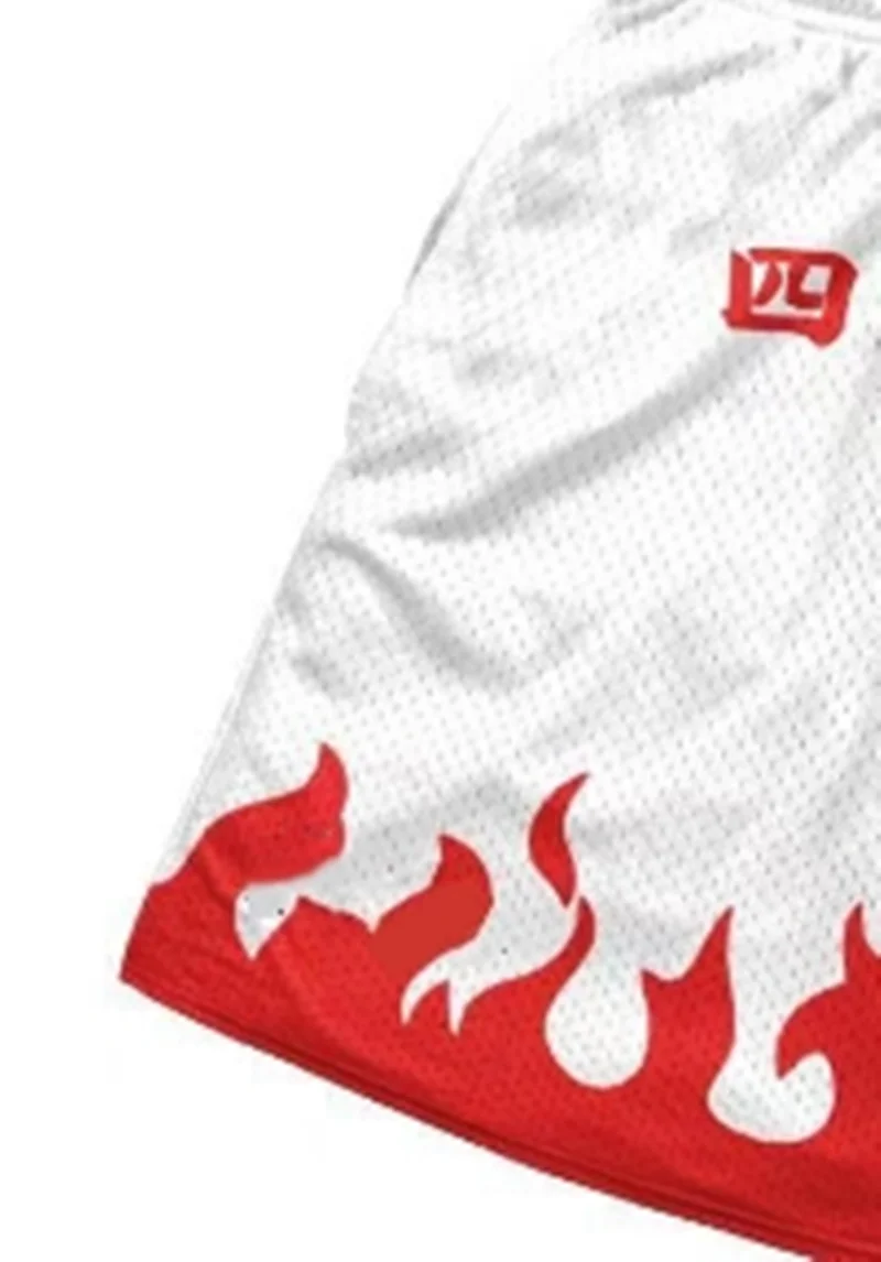 2024 new summer shorts 3D printed fitness fashion sports casual quarter pants breathable quick dry mesh shorts