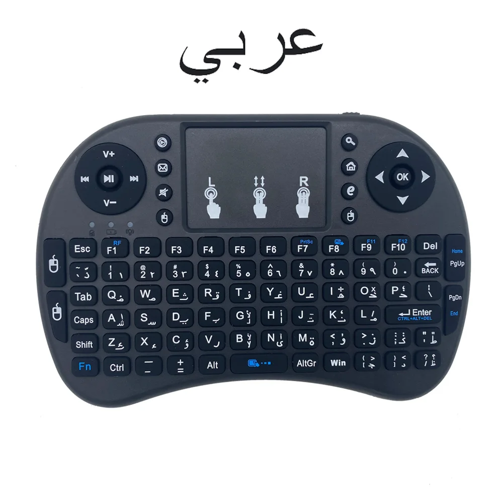 Compact Wireless Touch Keyboard with Air Mouse Functionality – Multilingual Edition