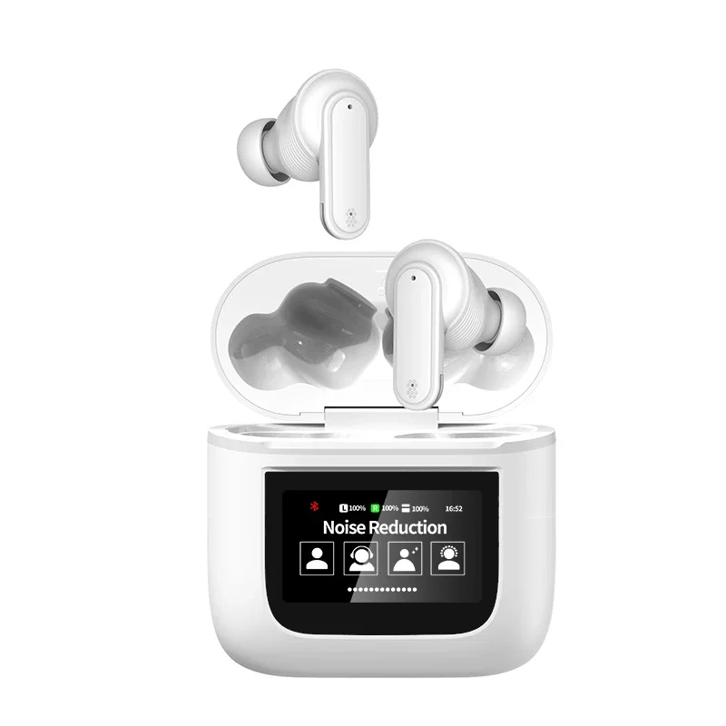 YW05 TWS Earphones Newest LCD Touch Screen Wireless Earphones with Noise Cancelling Sport YW05 Earbuds For JBL