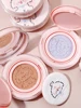 Xixi Air Cushion Base Makeup Clear And White Isolation Air Cushion Powder Lightweight And Delicate Clear Matte long lasting 5