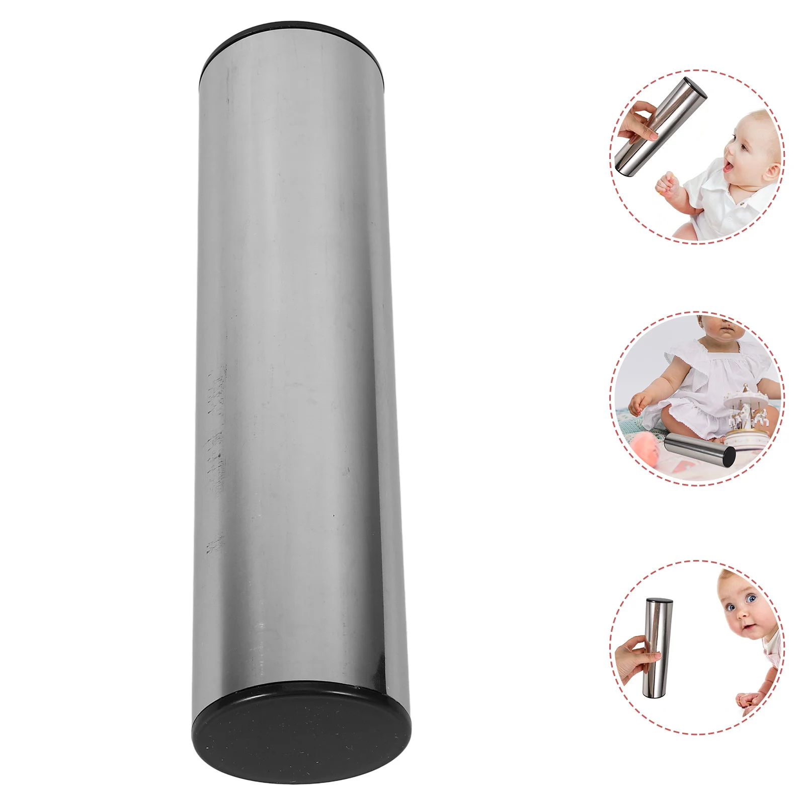 

Metal Sand Barrel Percussion Instrument Baby Instruments Handheld Shake Toddler Musical Toys Maracas for Adults