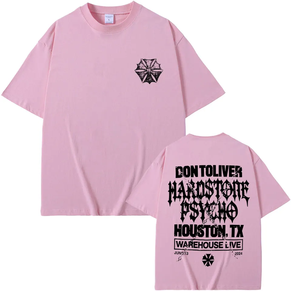 Rapper Don Toliver Hardstone Psycho Album Graphic T Shirt Men Hip