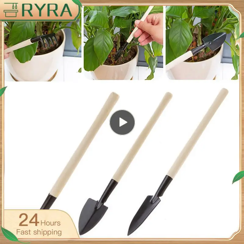 Garden Tool Kit Mini Portable Shovel Rake Spade Potted Plant Garden Soil Raising Flowers Plating Garden Seed Disseminators