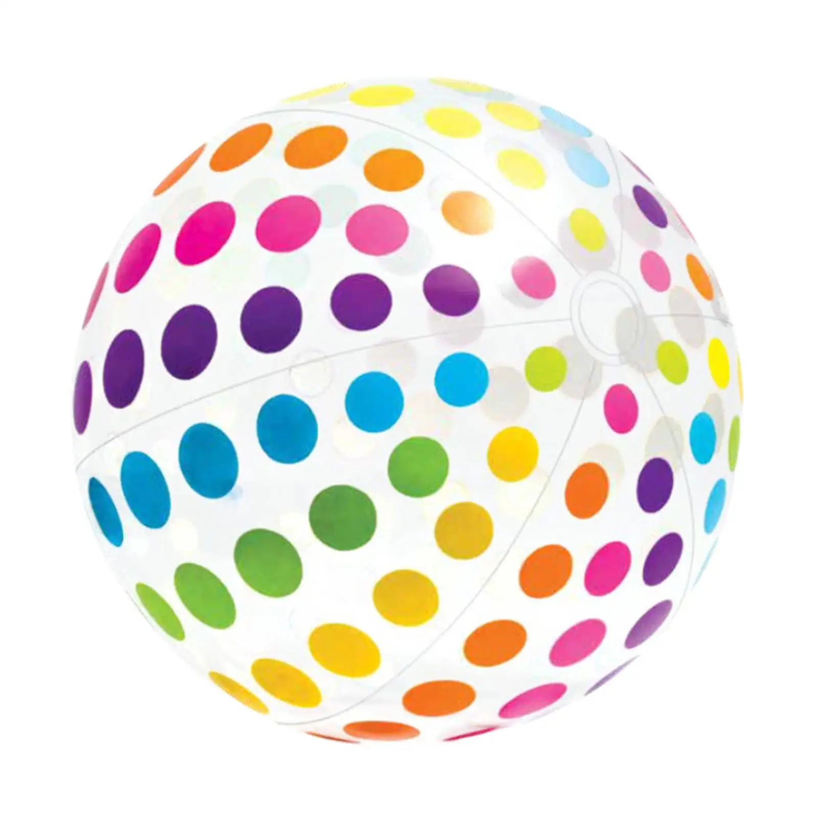PVC Beach Ball Colorful Party Accessories Pool Game Inflatable Swimming Pool Toys for Summer Party Holiday Home