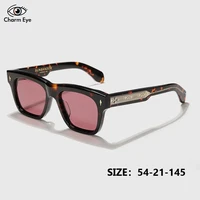 New Sunglasses for Women SCASH High Quality Handmade Square Original Design Acetate Luxury Outdoor Fashion UV400 Sun Glasses Men