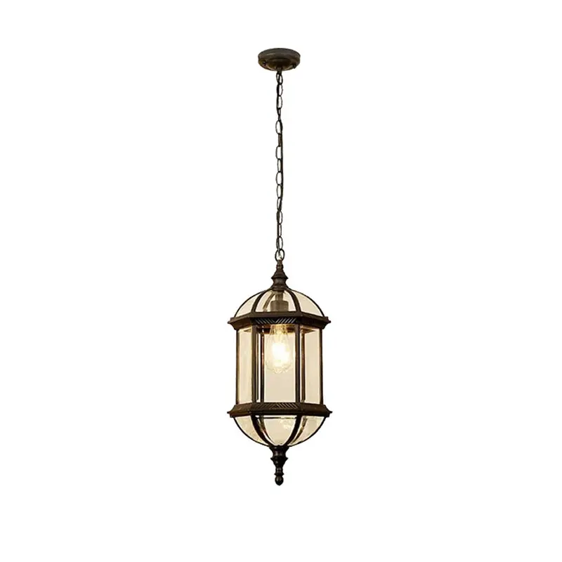 Led European Style Outdoor Waterproof Balcony Courtyard Pavilion Corridor Pendant Light