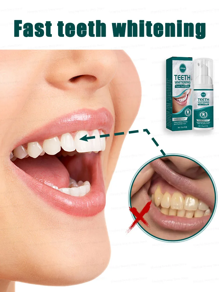 

Whitening toothpaste cleans breath removes stalns and tartar