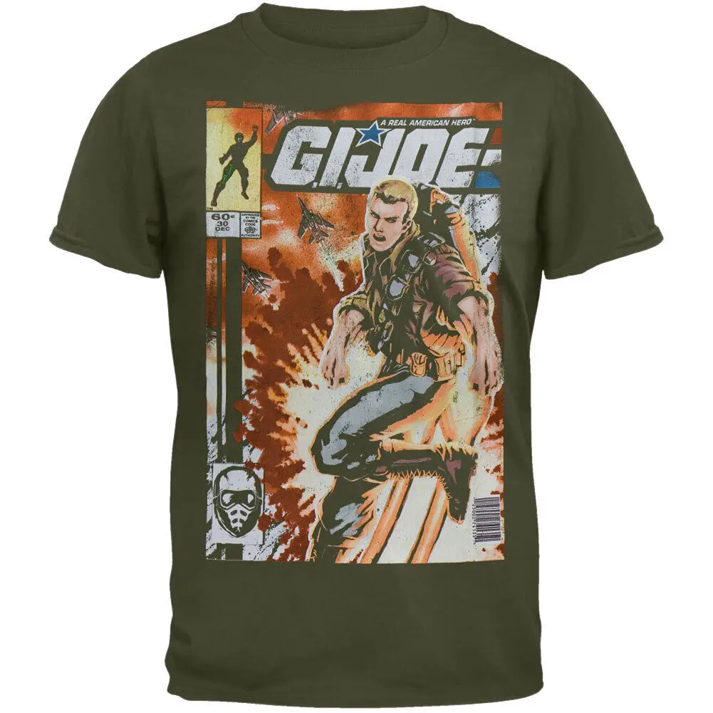 G.I. Joe - Jet Pack Joe Soft T-Shirt Maniche Lunghe