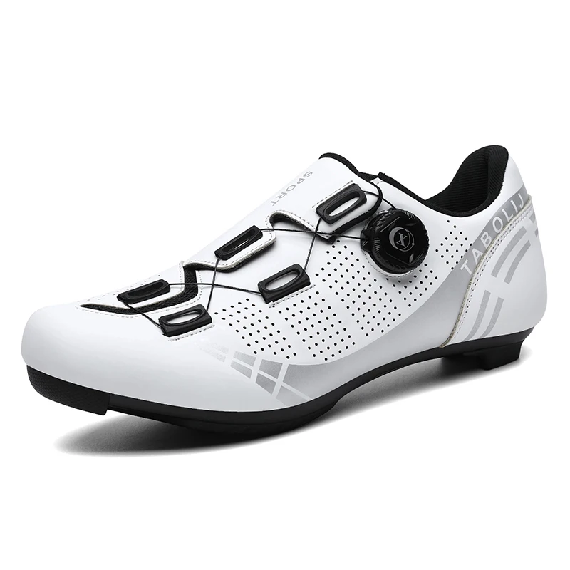 

Mountain Bike Large Size New Cycling Speed Sneakers Men's Flat Road Cycling Boots Clip On Pedals Spd Mountain Bike Sneakers