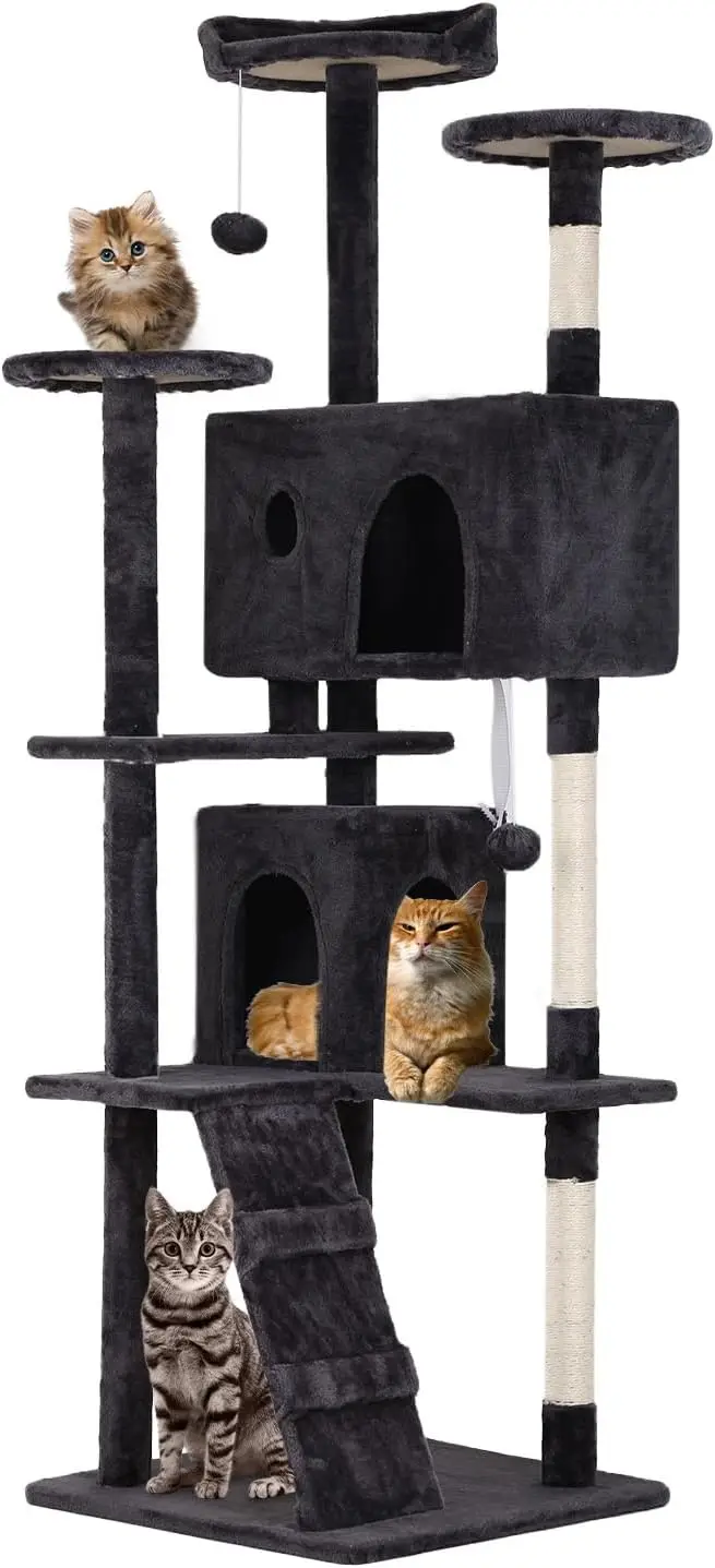Cat tree tower image 1