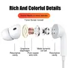 Original Type C Wired Earbuds Headphones For iphone 16 15 Plus 14 13 12 11 Pro Max XR X XS 7 8 SE IOS Jack Earphone Accessories 2