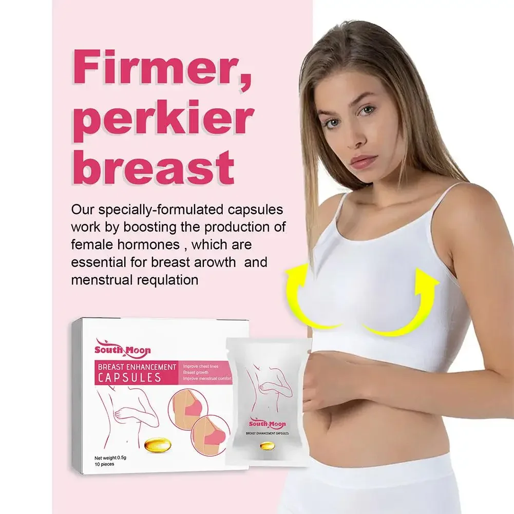 Breast Enhancement Capsule Breast Growth Capsule For Women Bust And Butt Enhancer Firming Tightening Big Boobs breast enlargement cream