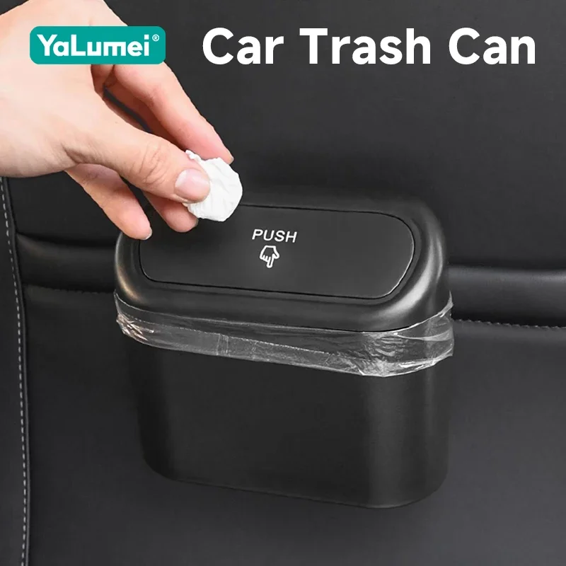 For Toyota CHR RAV4 XA50 Corolla E210 Camry XV70 Yaris Cross Prado 150 Car Trash Bin Accessories