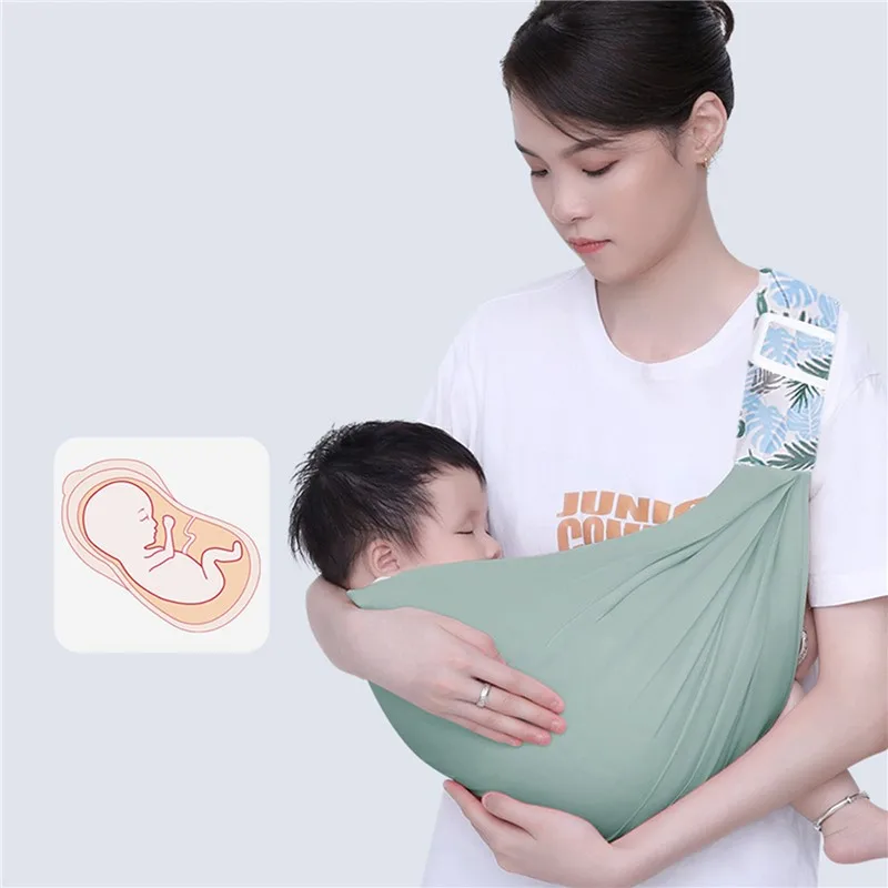 

Baby Carriers With Adjustable Shoulder Strap For Infants Toddlers Multifunctional Front Hug Carriers Portable Baby Backpack