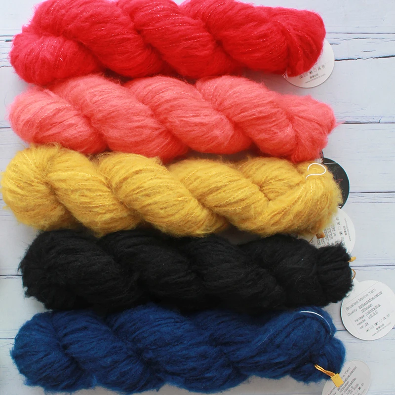 1*50g hank Lotus Hand Knitted Sweater Making DIY Merino Yarn 6