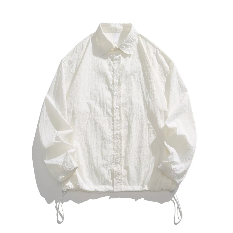 2024 Fashion New Sun Protection Clothing High Quality Men's Shirts Plus Size Outdoor Shirts for Men