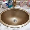 Stainless Steel Bathroom Basin Rust-Proof Antique Washbasin  Durable Hand Sink  Seamless Sink Unit 4