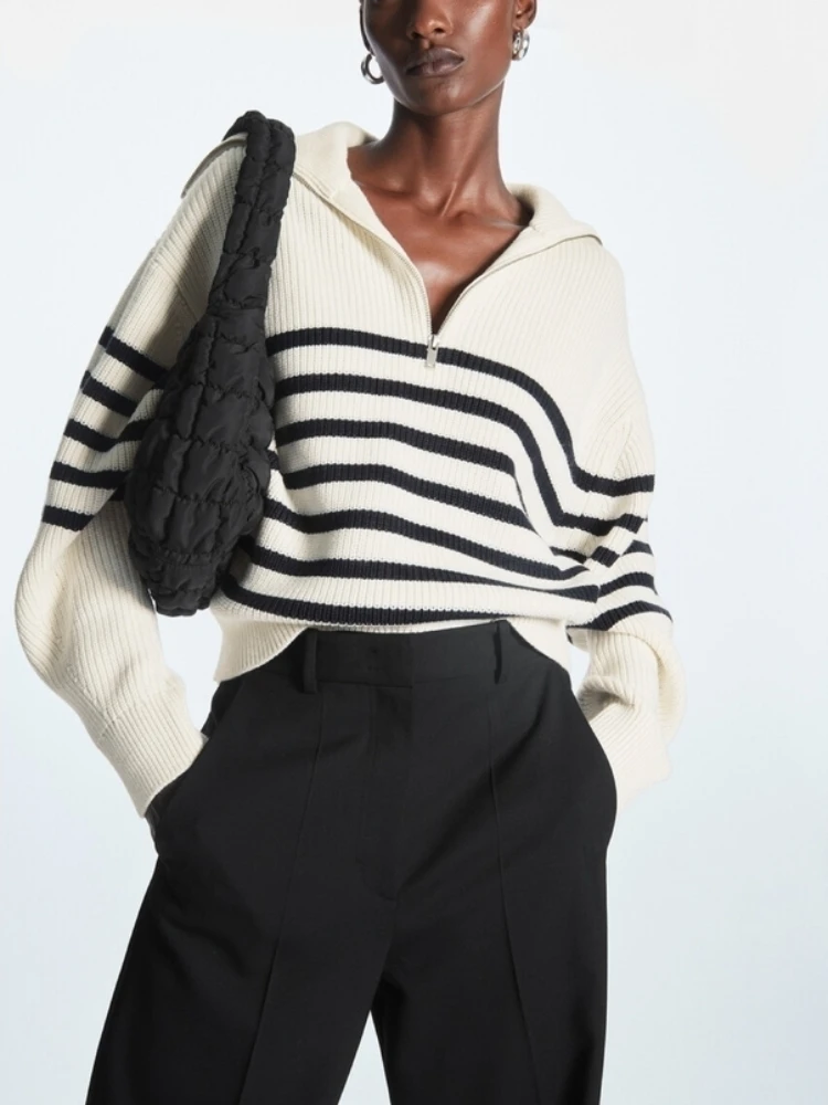 Suéter AOFULI Para Mujer De Talla Grande L 5xl 2018 Color Sólido Otoño Invierno Suéter De
