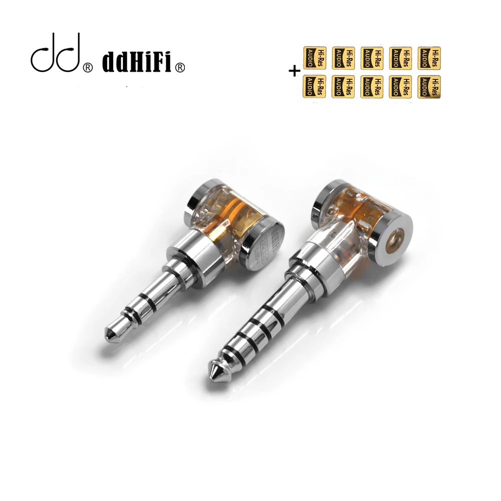 

DD ddHiFi DJ44AR DJ35AR New Version Rhodium Plated 2.5mm Balanced Female to 3.5mm and 4.4mm Male Audio Adapter