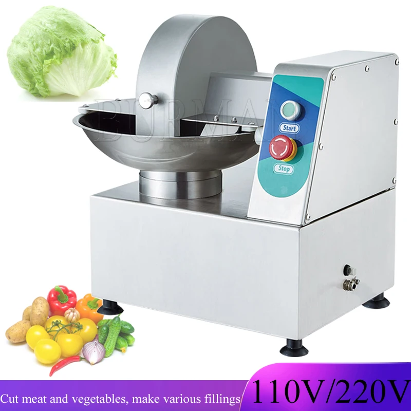 

Vegetable And Meat Electric Commercial Pot Type Vegetable Pickled Chinese Cabbage Chopper Multifunctional Cutting And Mixing Ma