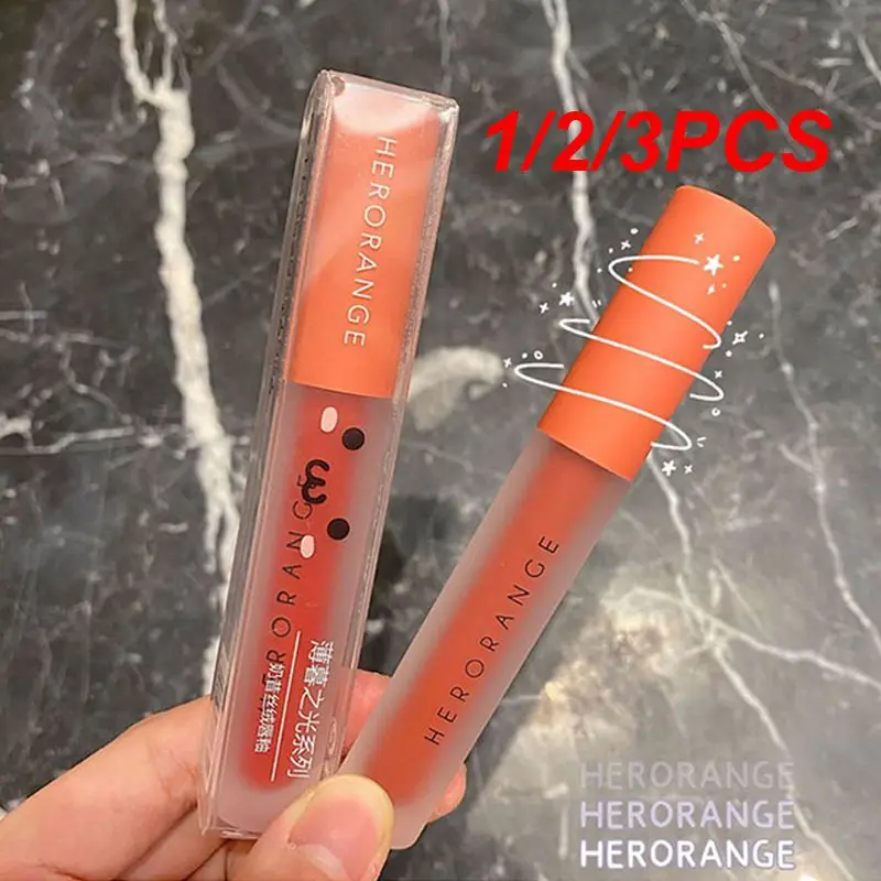 

1/2/3PCS Velvet Air Lip Gloss Milk Shake Lip Glaze Matte Lipstick Korean Cosmetics Moisturizing Waterproof Makeup Maquillaje